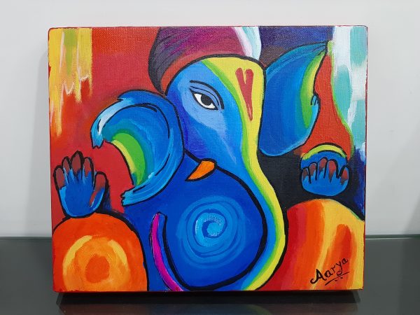 Abstract Ganesha Painting