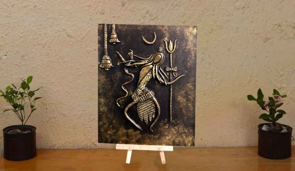 Shiva - Mix Media Painting - Image 4