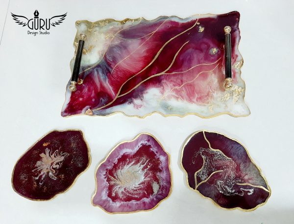 Resin Tray & Coasters