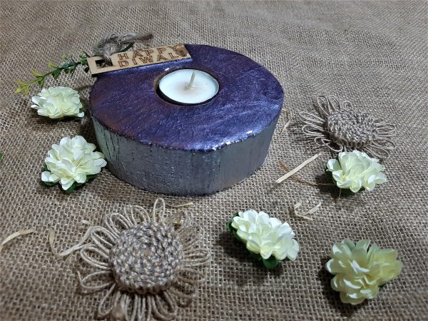 Silver Candle Holder