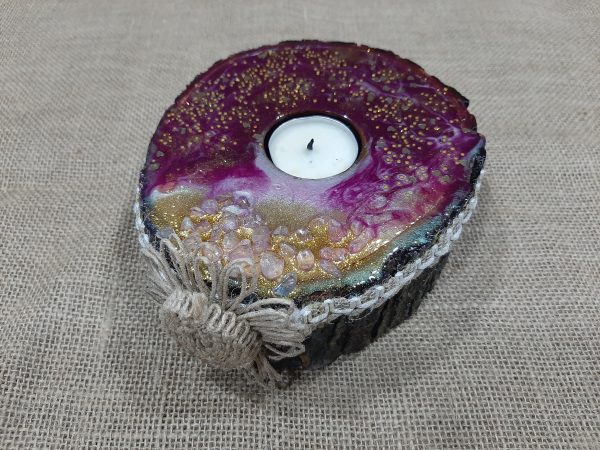Sparkly Candle Holder