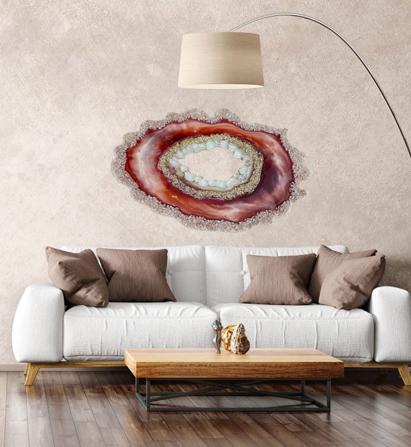 Resin Geode Wall Art - Image 4